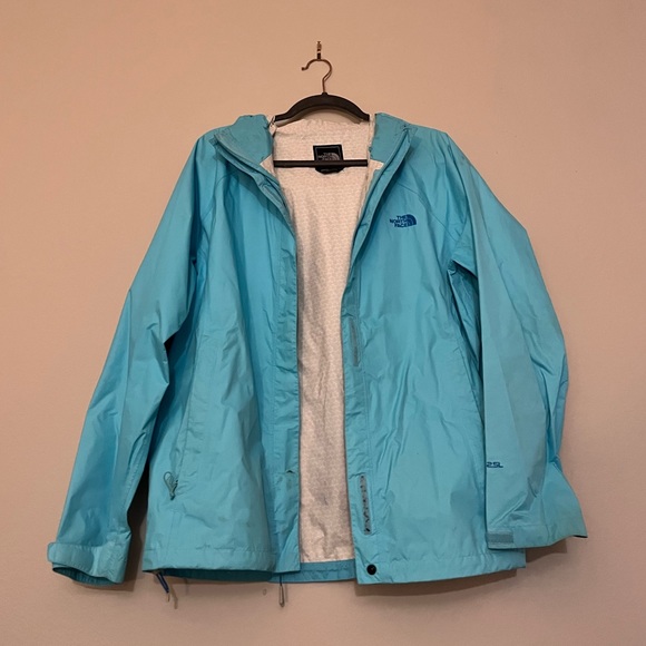 The North Face Jackets & Blazers - Blue North Face Raincoat